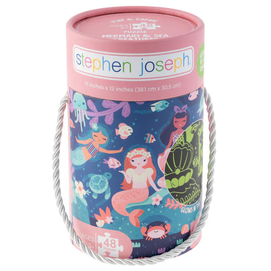 Glow In The Dark Puzzle - Mermaids Toys Stephen Joseph