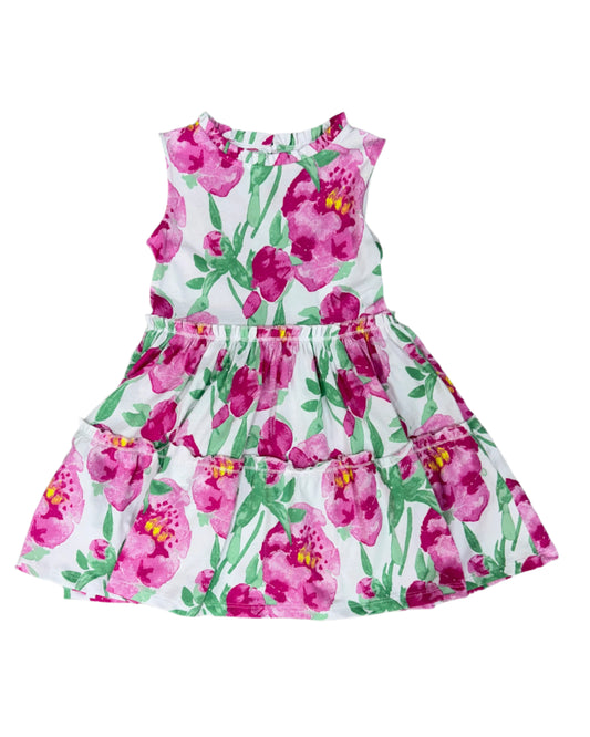 Goldie Dress - Painted Peony Girls Occasion Dresses Duffield Lane