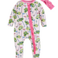 Golf Baby Sleeper Set - Pink Baby Sleepwear Mudpie   