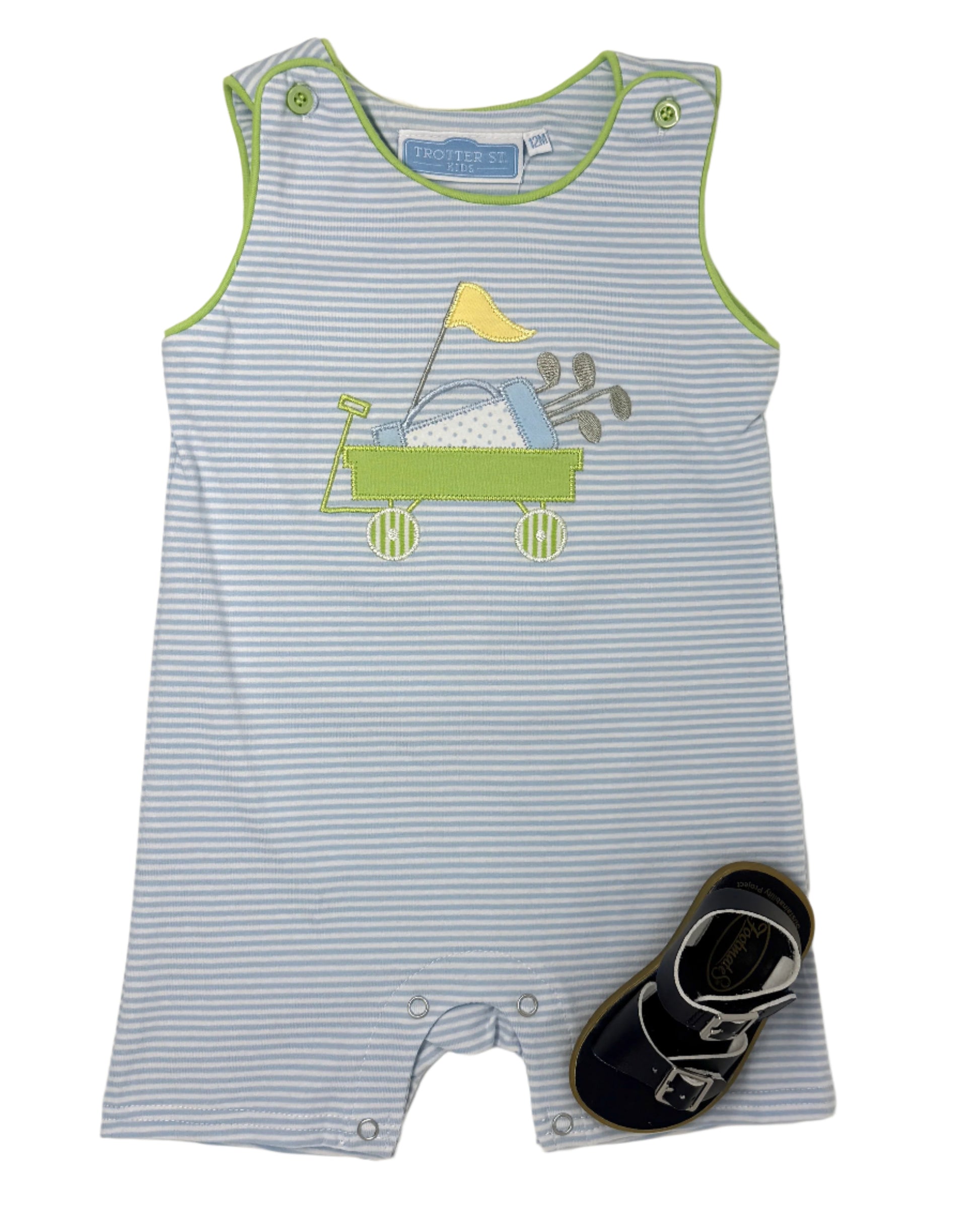 Golf Jon Jon Boys Bubbles + Rompers Trotter Street Kids