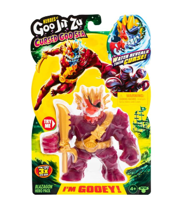 Goo Jit Zu Cursed Goo Sea Heroes Toys License 2 Play   