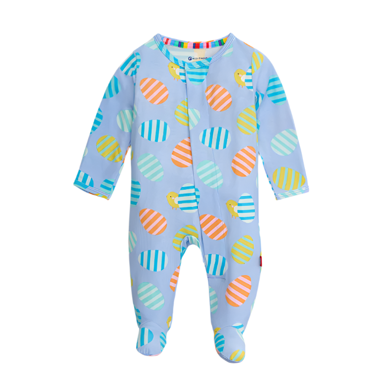 Great Eggspectations Modal Footie Baby Sleepwear Magnetic Me