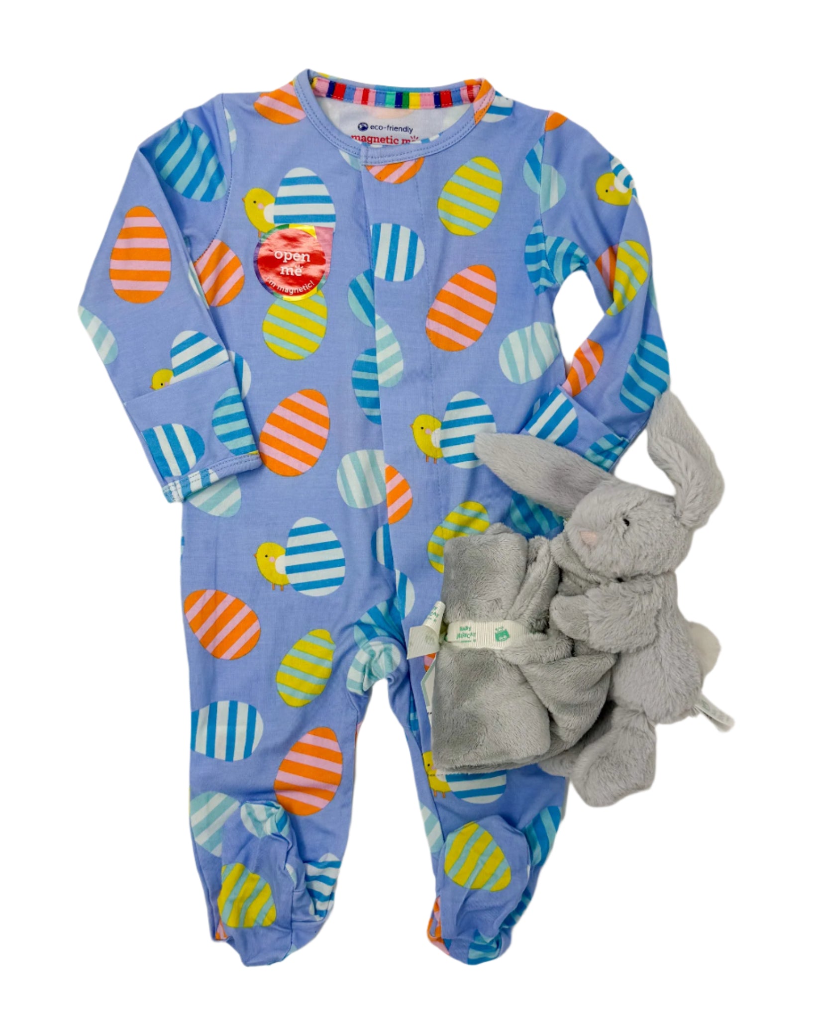 Great Eggspectations Modal Footie Baby Sleepwear Magnetic Me