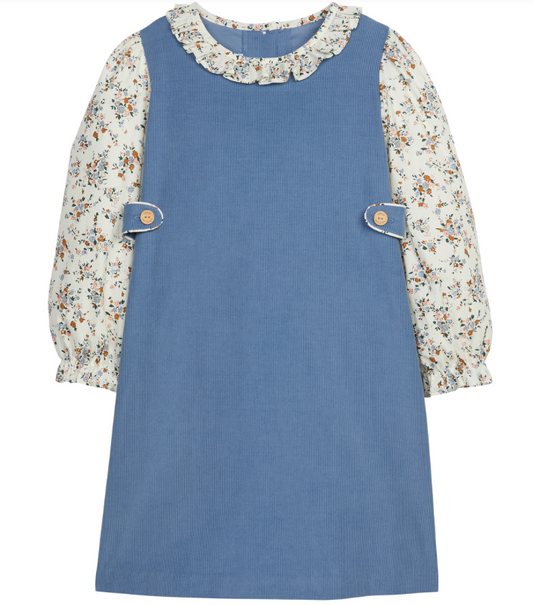 Greenwich Jumper Set - Brownfield Floral Girls Occasion Dresses Little English   