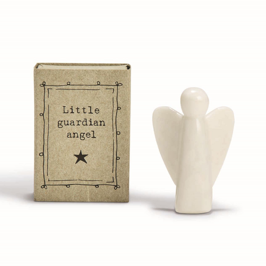 Little Guardian Angel Matchbox in Giftbox Home Decor Two's Company   