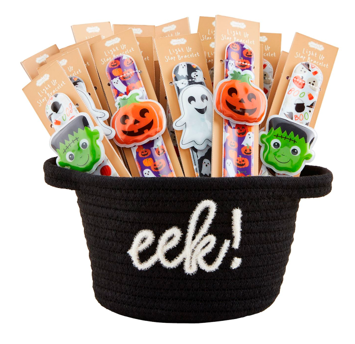 Halloween Light-Up Slap Bracelets Seasonal Mudpie   