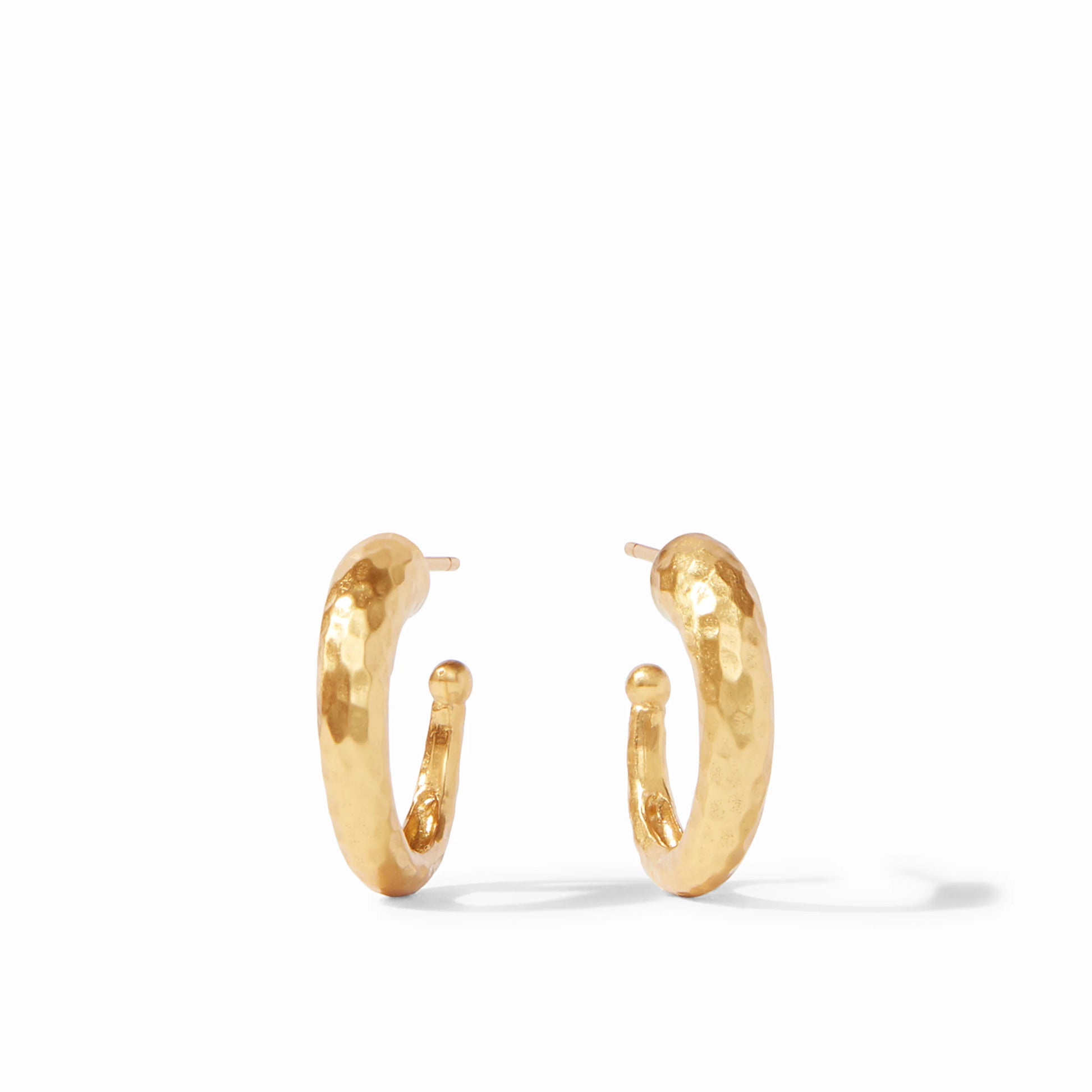 Hammered Hoop - Gold - Small Earrings Julie Vos