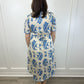 Hannah Midi Dress - Blue Long Dresses Entro