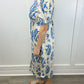 Hannah Midi Dress - Blue Long Dresses Entro