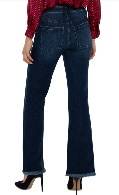 Hannah W/ Welt Pockets And Front Seam Detail Jeans Liverpool   