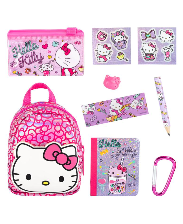 Real Littles Backpacks - Hello Kitty Toys License 2 Play   