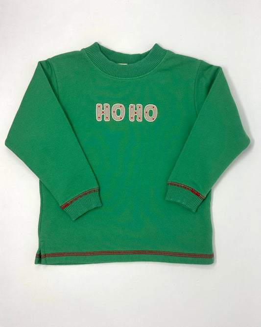 Mint Green HO HO Sweatshirt Girls Sweaters + Sweatshirts Luigi   