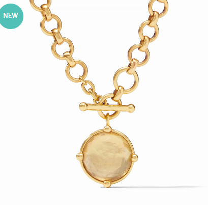 Honeybee Demi Necklace - Iridescent Champagne Women's Jewelry Julie Vos   