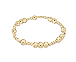 Hope Unwritten 6mm Bead Bracelet - Gold Bracelets enewton   