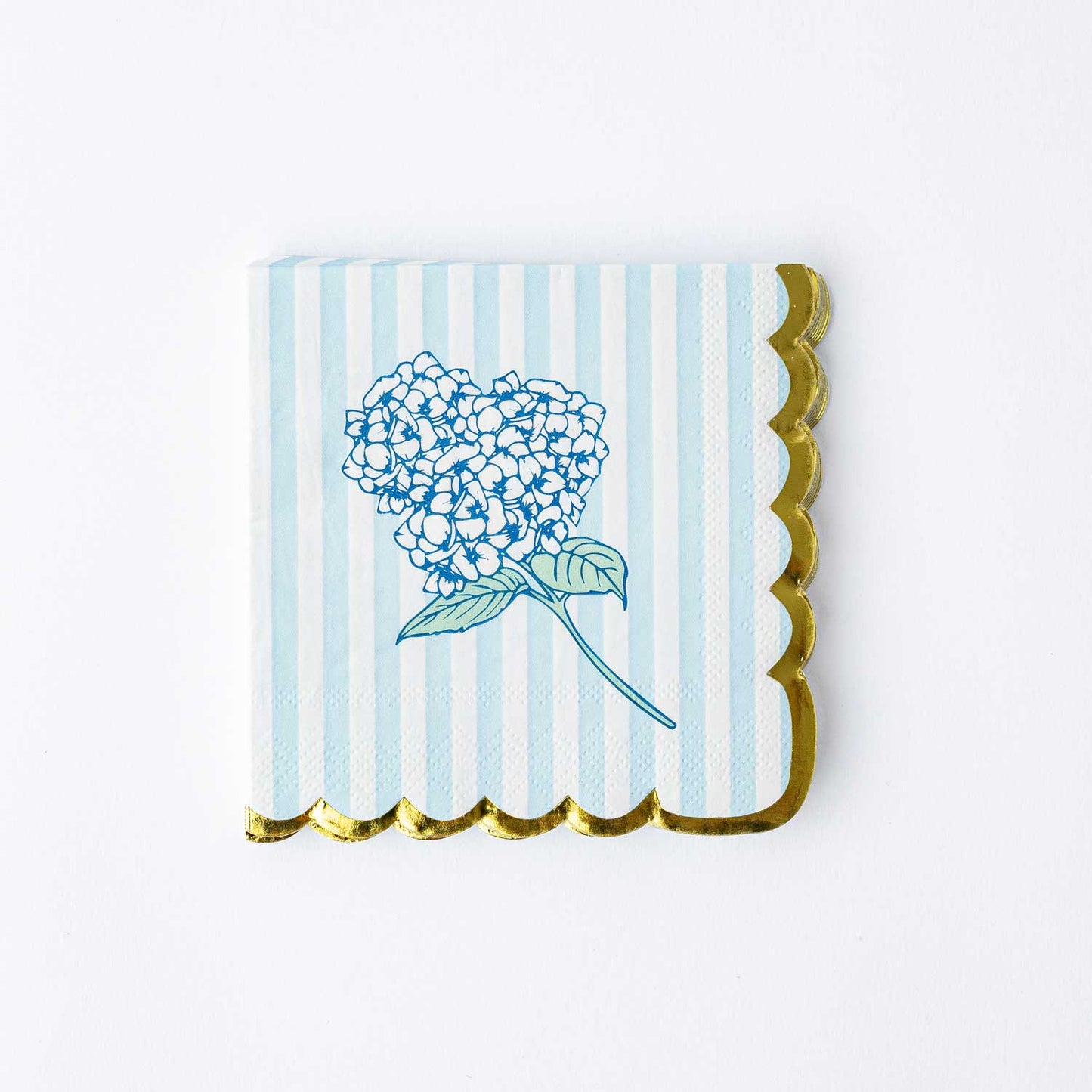 Paper Beverage Napkins - Hydrangea Stem Kitchen + Entertaining 8 Oak Lane