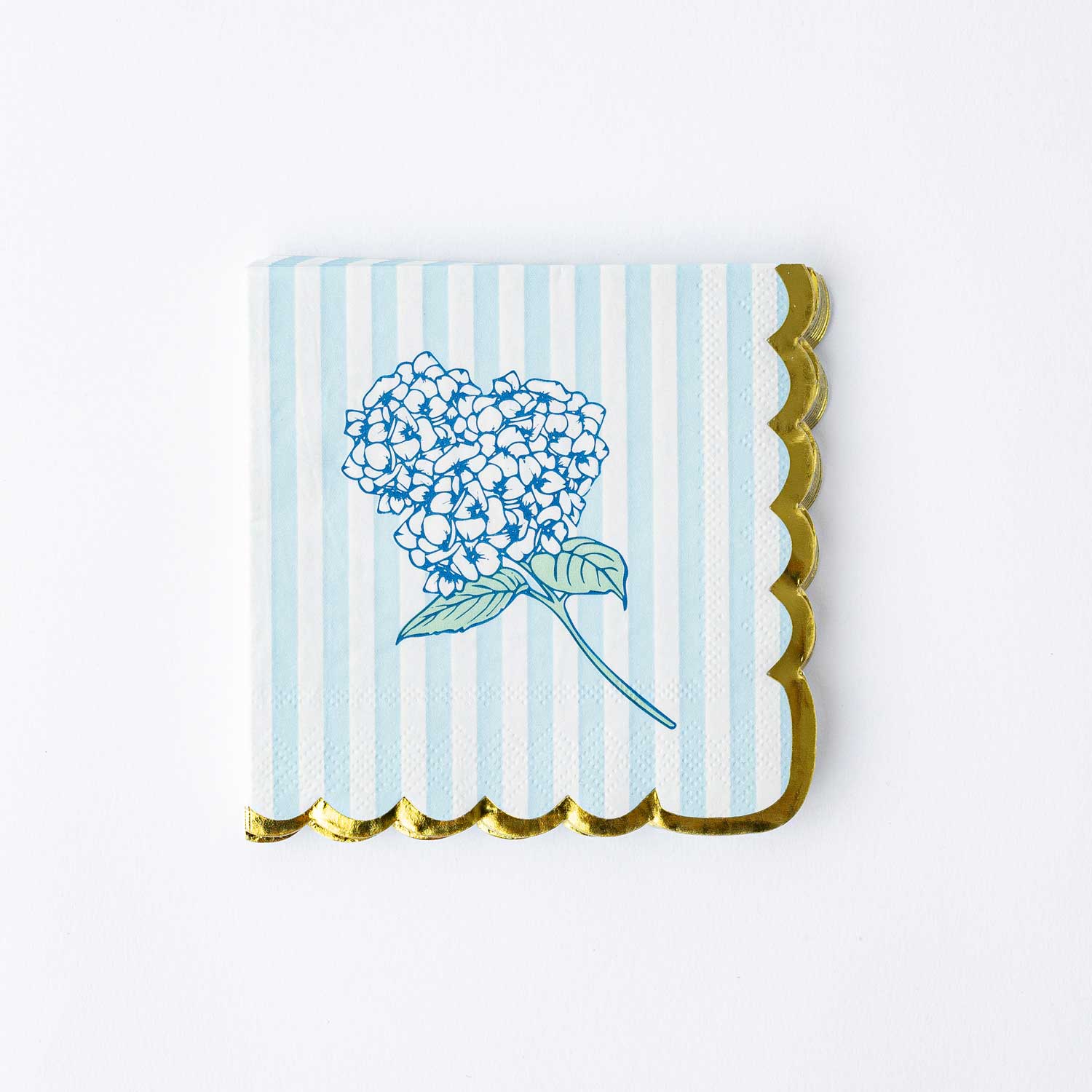 Paper Beverage Napkins - Hydrangea Stem Kitchen + Entertaining 8 Oak Lane