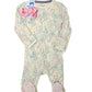 Hoppy Garden Modal Footie w/ Ruffle Baby Sleepwear Magnetic Me