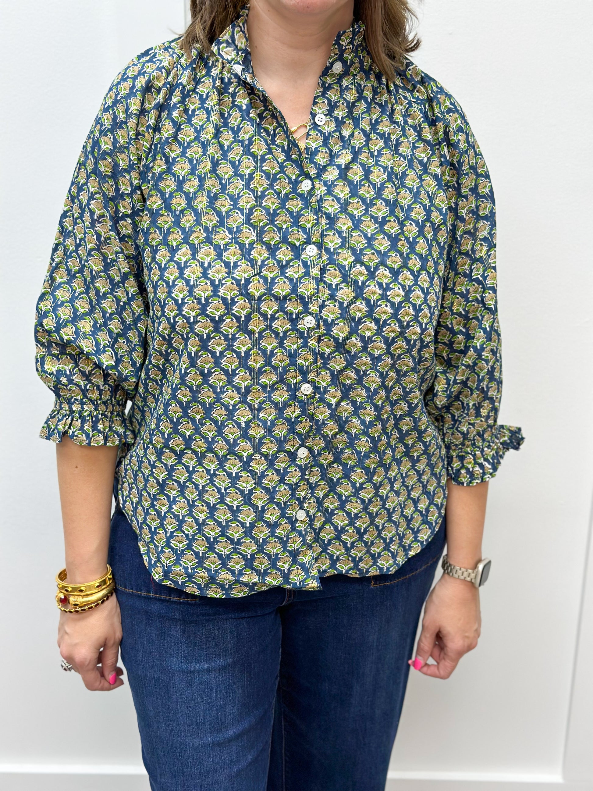 Sage Blouse - Mulberry Tops Clara the Label   