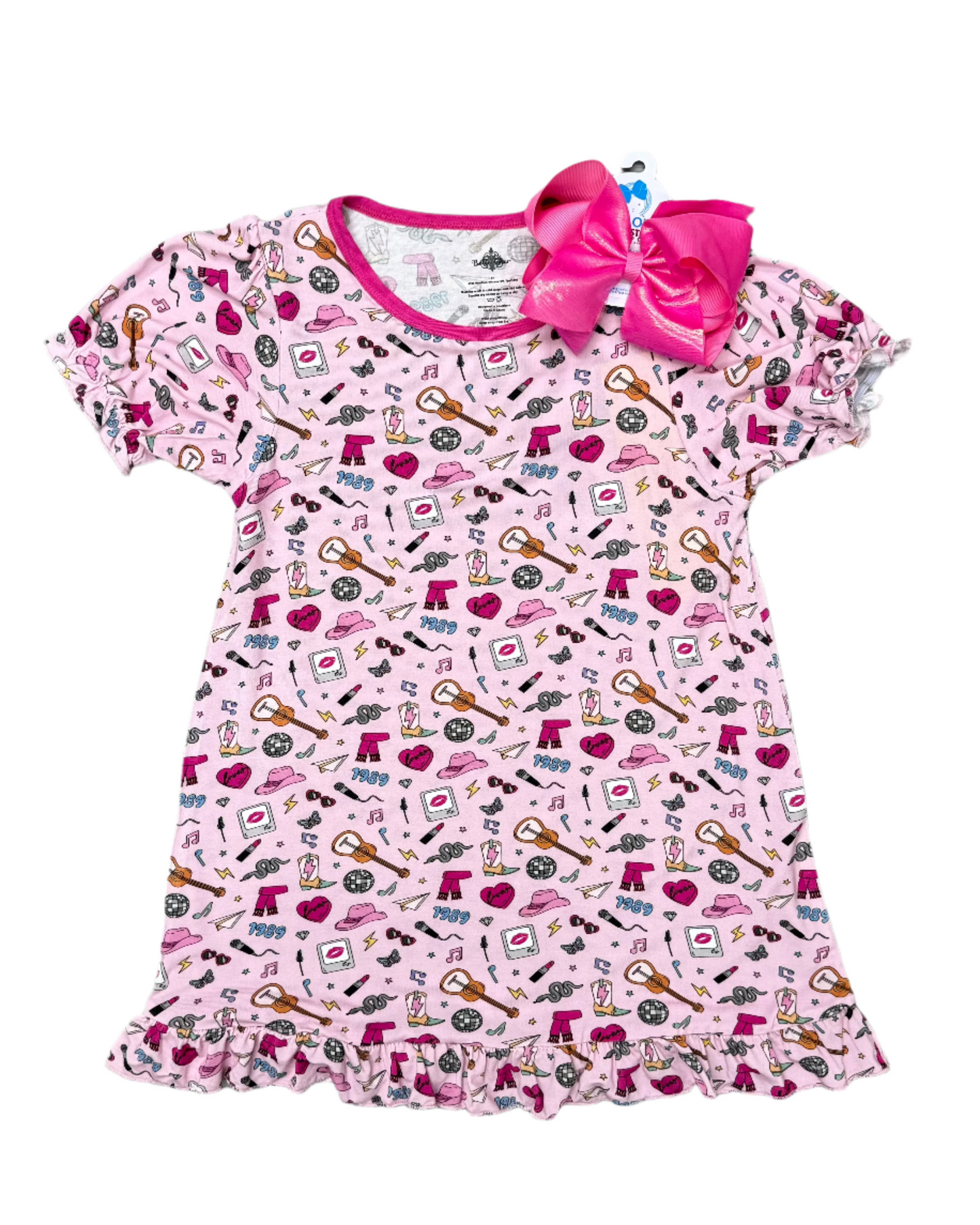 Swiftcons Lounge Dress Kids Pajamas Belle Cher