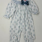 Lottie Pima Hand Smocked Bishop Footie Baby Sleepwear Baby Loren   