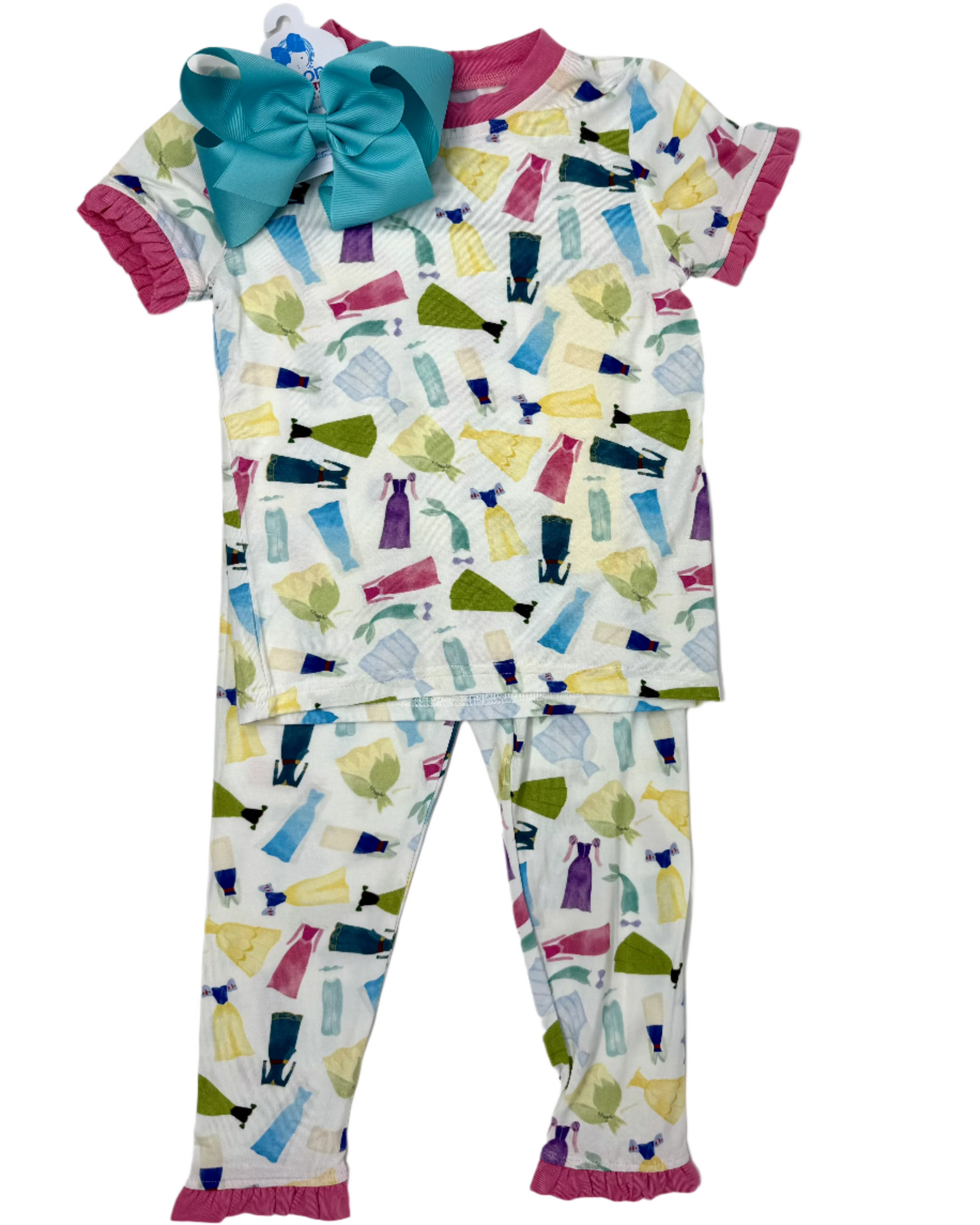 Princess Pajamas Kids Pajamas Belle Cher