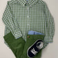 Button Down Shirt - Leland Plaid Boys Shirts + Polos Little English   