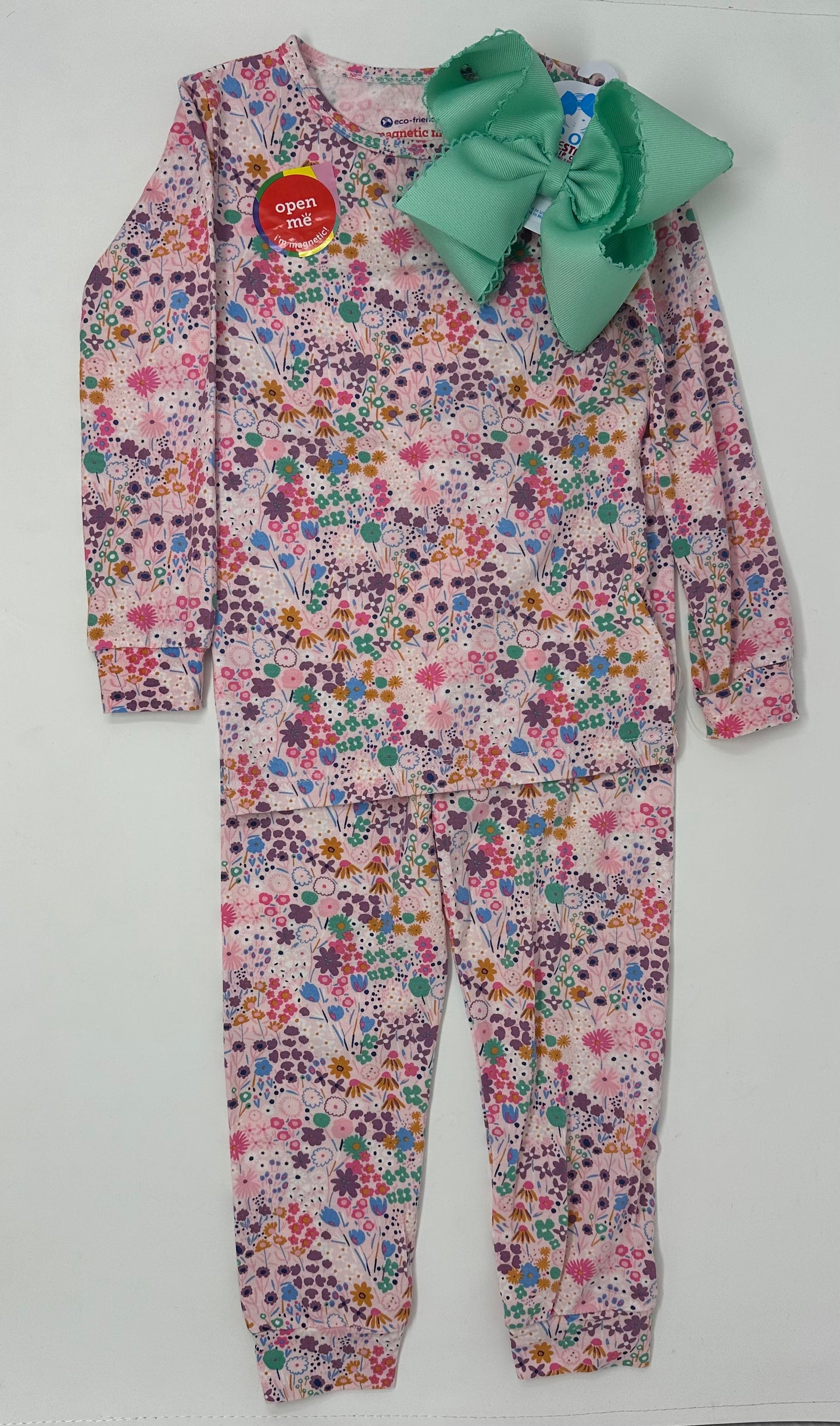 Isla Pajama Long Sleeve Set Kids Pajamas Magnetic Me   