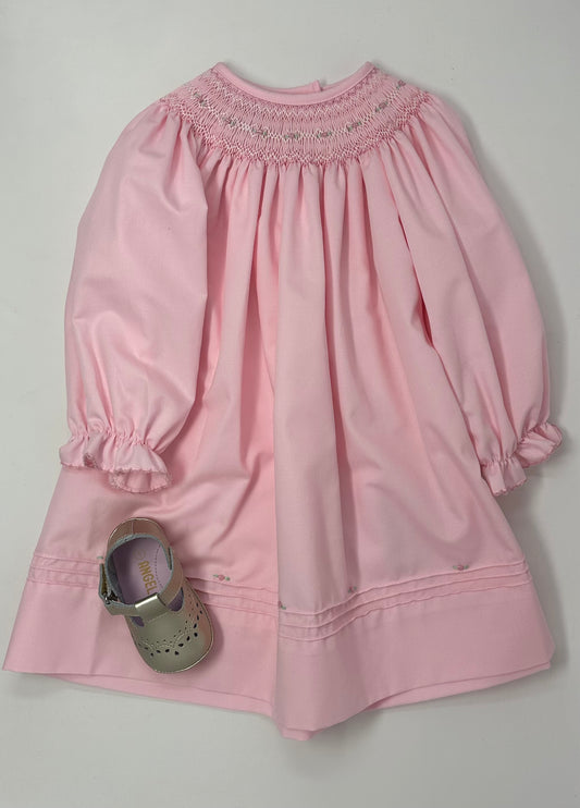 Pink Viyella Bishop Girls Occasion Dresses Anavini   