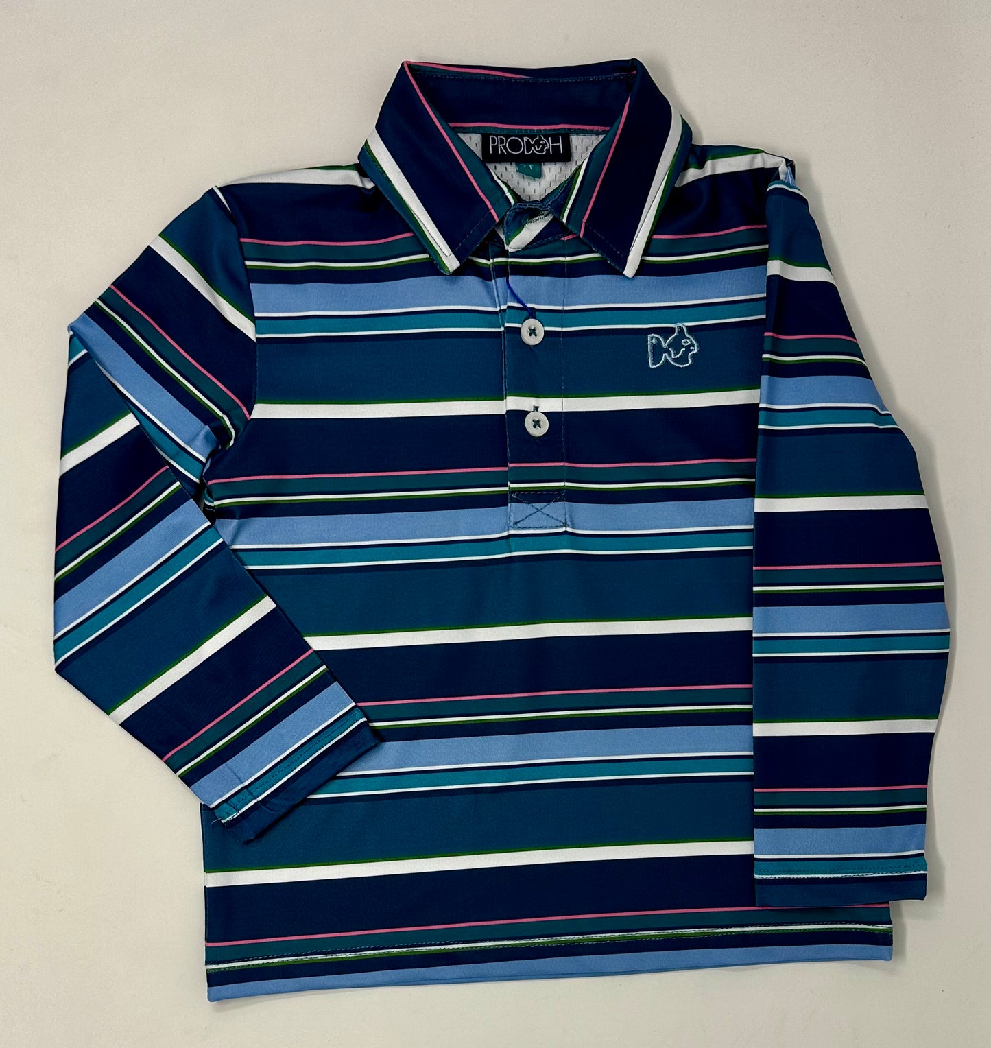 Pro Performance Polo - Big Dipper Sunset Vibes Stripe Boys Shirts + Polos Prodoh   