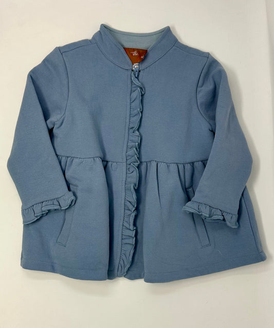 Piper Girls Jacket - Blue Girls Outerwear Millie Jay   