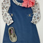 Greenwich Jumper Set - Brownfield Floral Girls Occasion Dresses Little English   