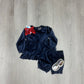 Navy Velvet Bloomer Set Girls Sets Emma Jean   