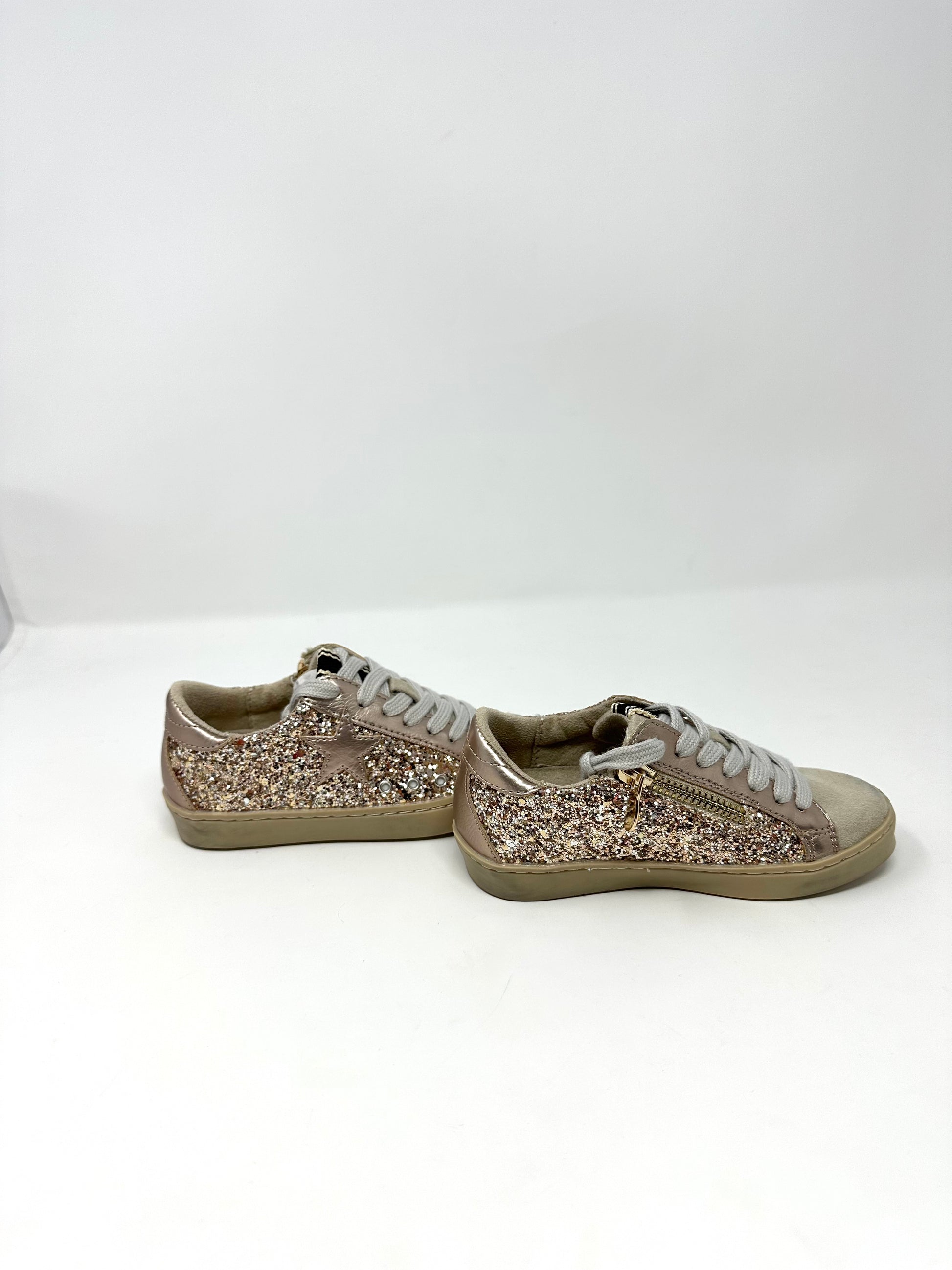 Paula Toddlers - Champagne Glitter Girls Shoes Shu Shop   