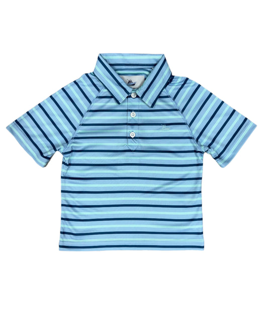 Boy's Polo - Navy/Capt Blue/Ice Boys Shirts + Polos Southbound