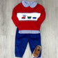 Banded Pant - Royal Corduroy Boys Pants Little English   