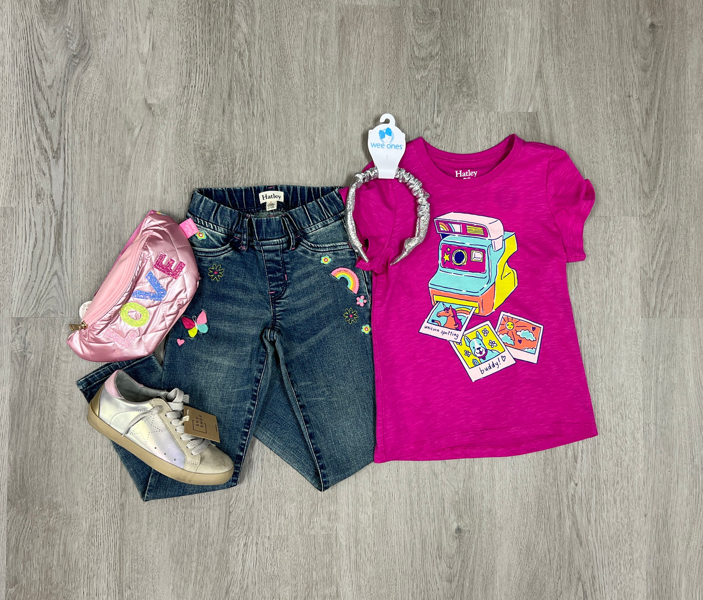 Flash Photo Graphic Tee Girls Tops + Tees Hatley   