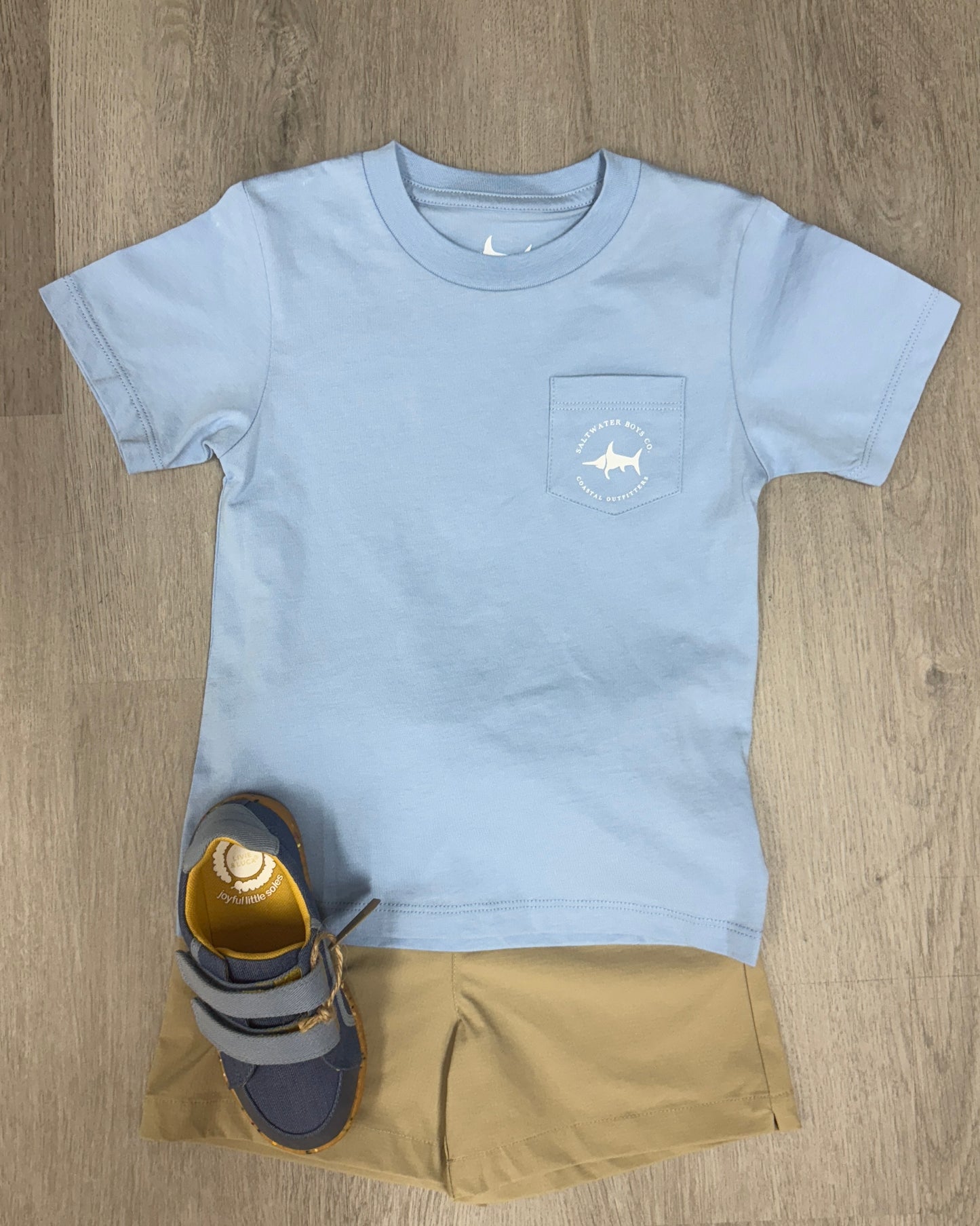 Topsail Performance Boys Short - Khaki Boys Shorts Saltwater Boys