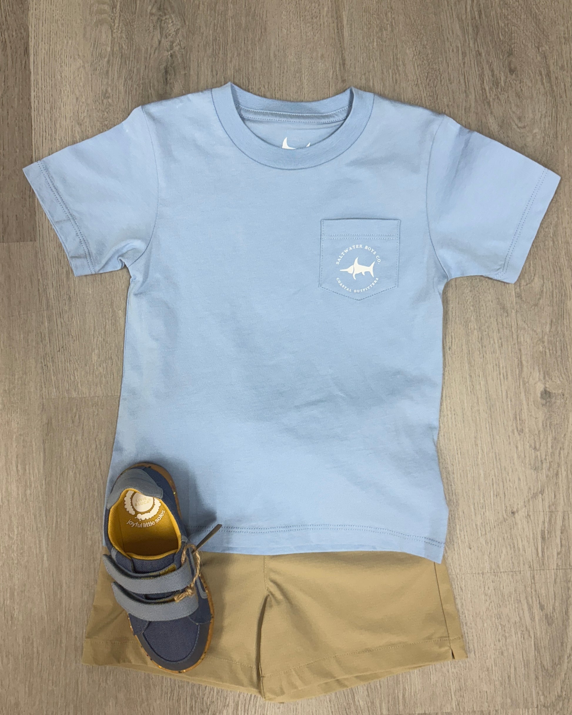 Topsail Performance Boys Short - Khaki Boys Shorts Saltwater Boys