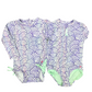 Magical Mermaid L/S One Piece Rash Guard Kids Swim Rufflebutts