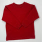 Deep Red Solid Sweatshirt Boys Sweaters + Sweatshirts Luigi   