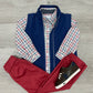 Knit Vest - Navy Boys Outerwear Southbound   