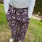 Retro Print Wide Legged Pants Girls Pants + Leggings Compagna Fantastica   