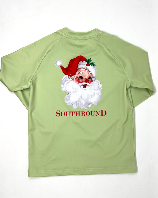 Boy's Performance Tee - Santa Boys Tees Southbound   