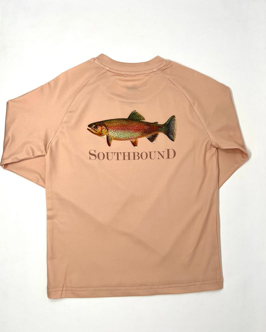 Boy's Performance Tee - Fish Boys Tees Southbound   