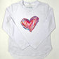 Athletic Tee - Hearts Girls Tops + Tees Honesty   