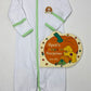Giving Thanks Embroidered Converter - Celery Baby Sleepwear Magnolia Baby   