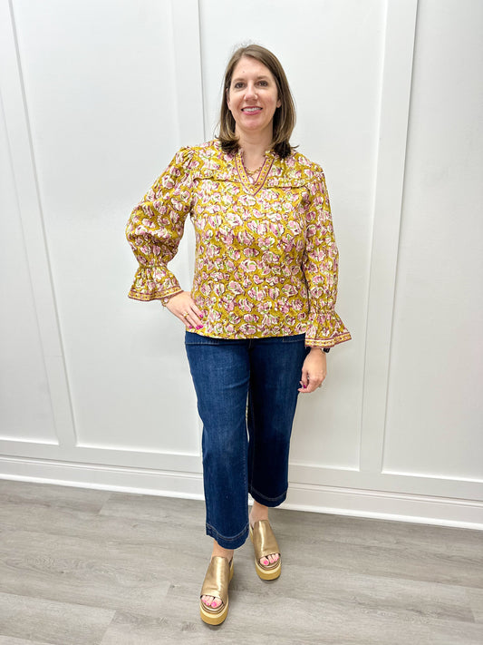 Cypress Blouse - Gardenia Tops Clara the Label   