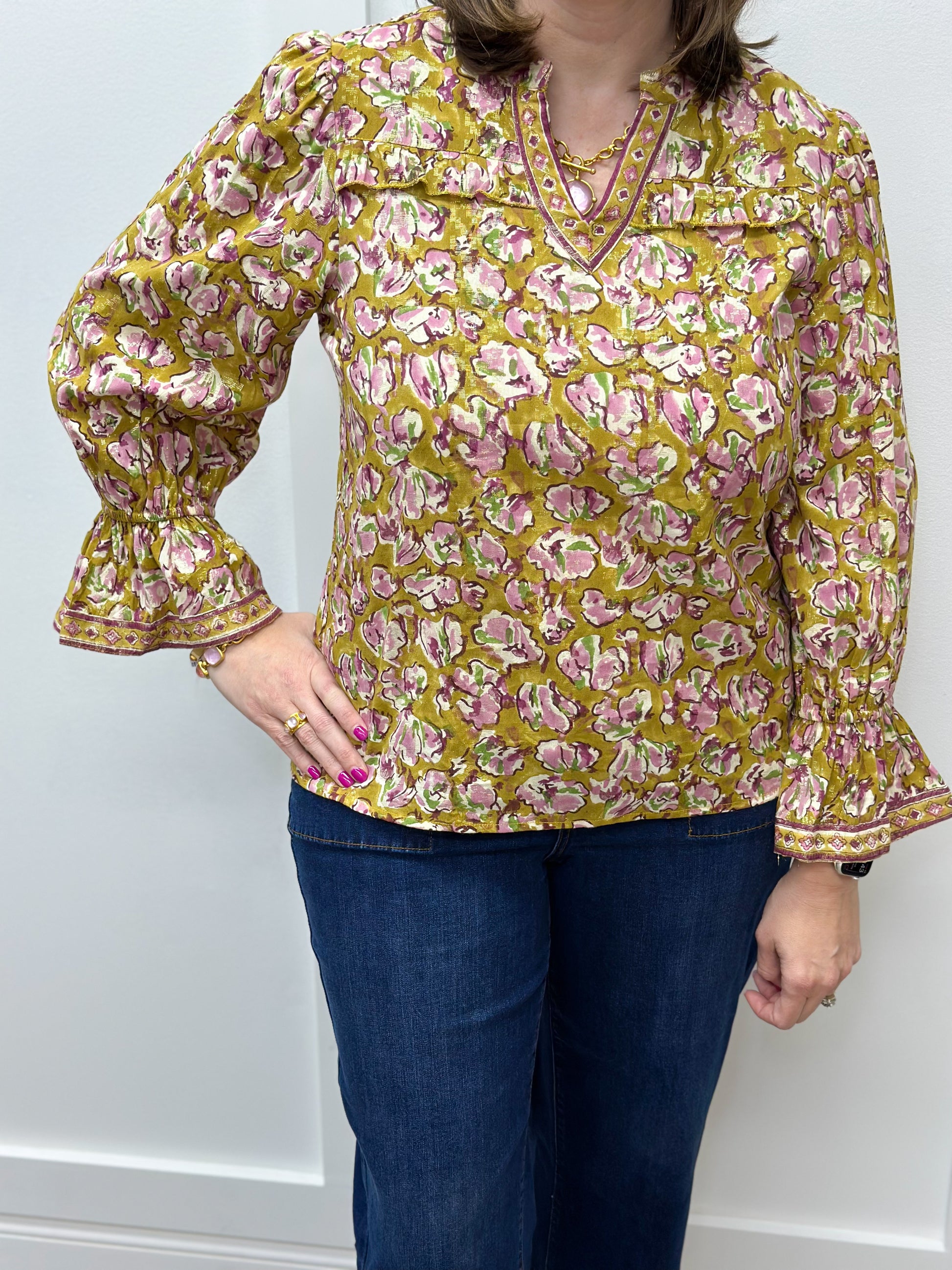 Cypress Blouse - Gardenia Tops Clara the Label   