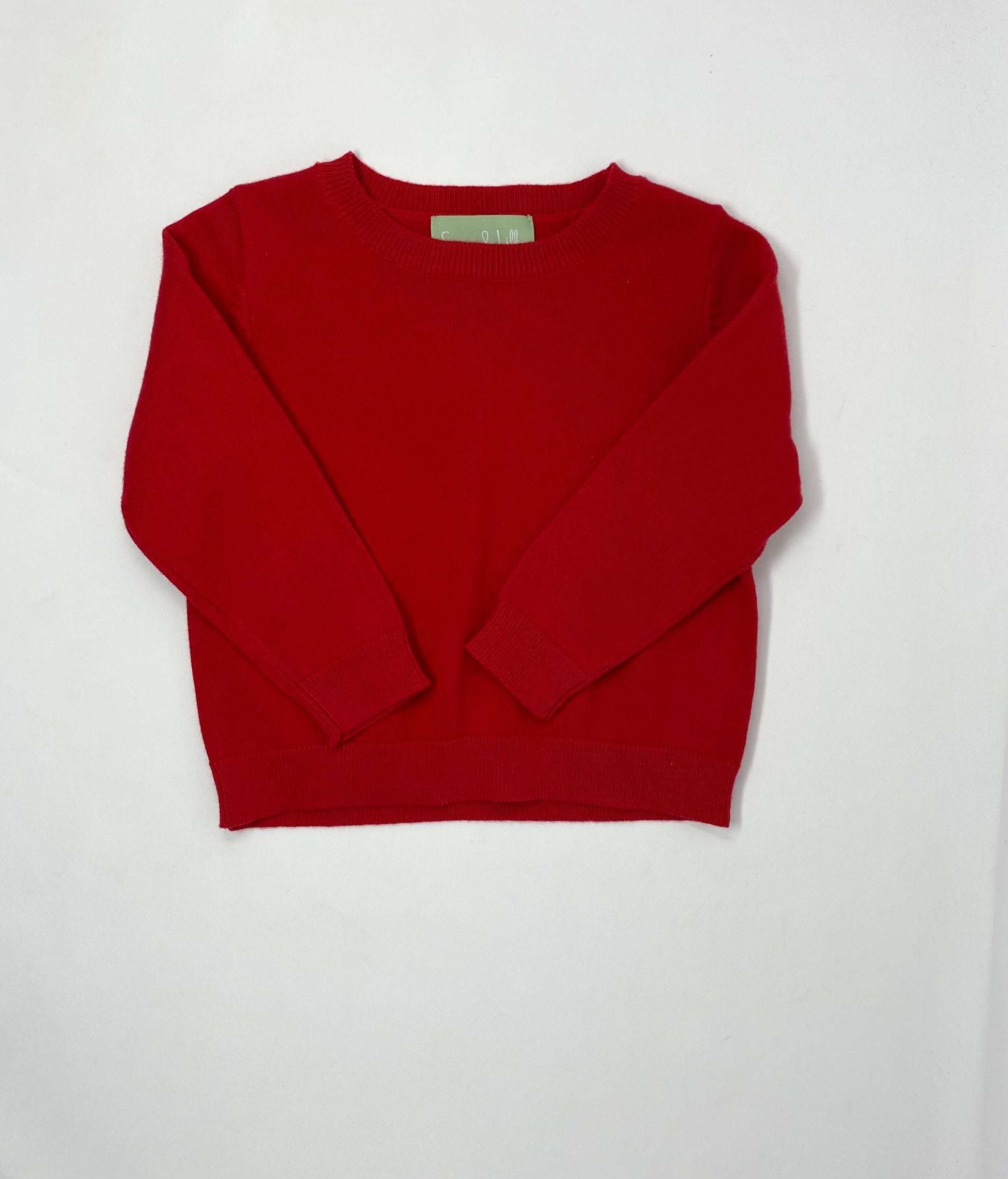 Sweater - Red Girls Sweaters + Sweatshirts Sage & Lilly   