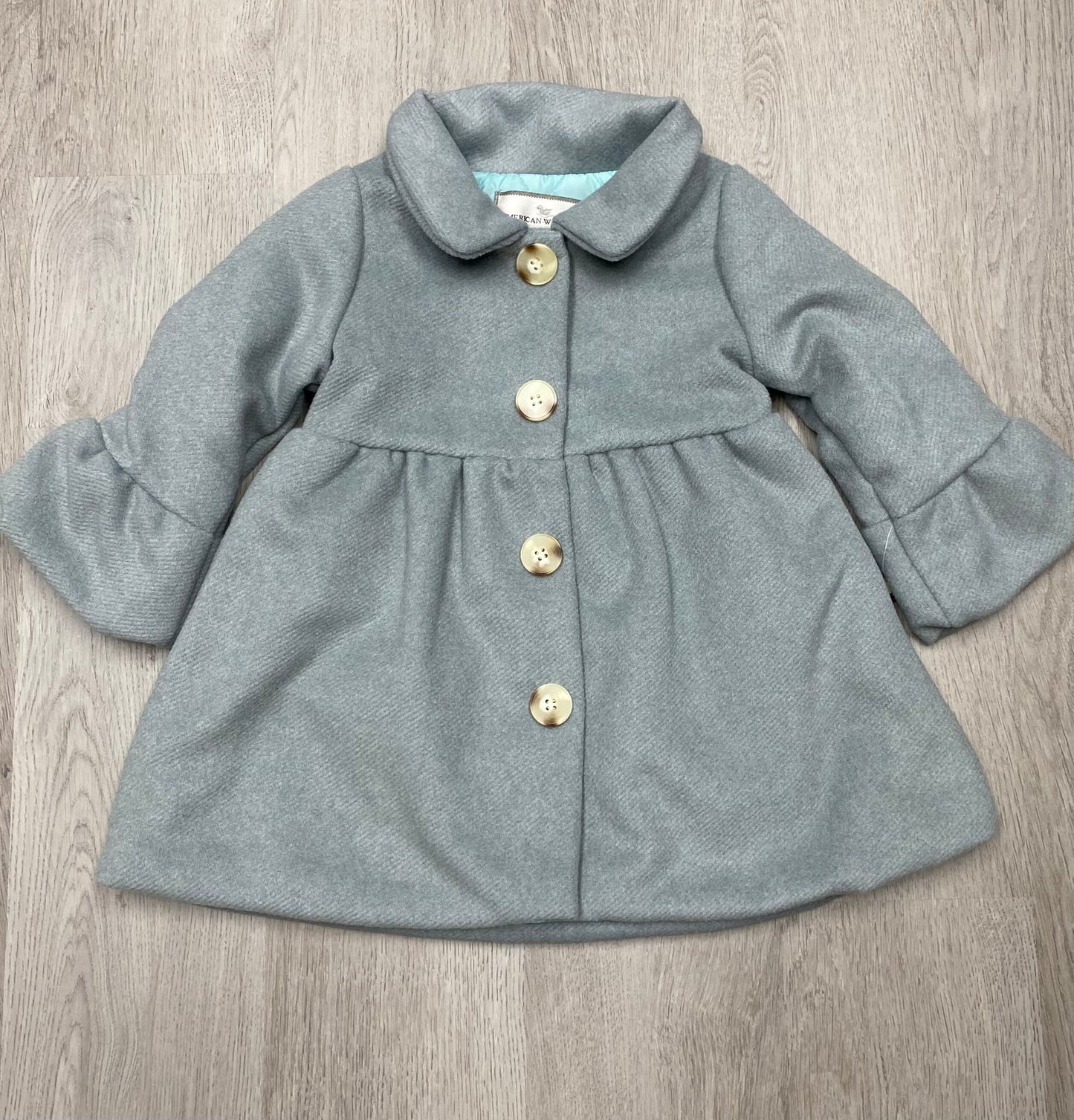 Babydoll Coat - French Grey Girls Outerwear Widgeon   